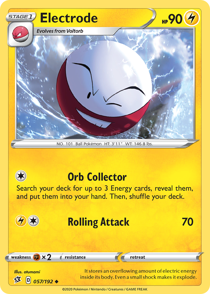 Electrode (057/192) [Sword & Shield: Rebel Clash] | Sanctuary Gaming