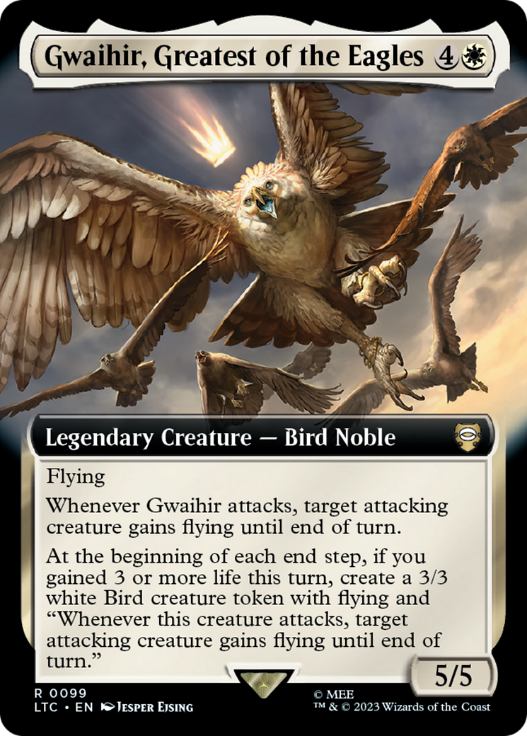 Gwaihir, Greatest of the Eagles (Extended Art) [The Lord of the Rings: Tales of Middle-Earth Commander] | Sanctuary Gaming