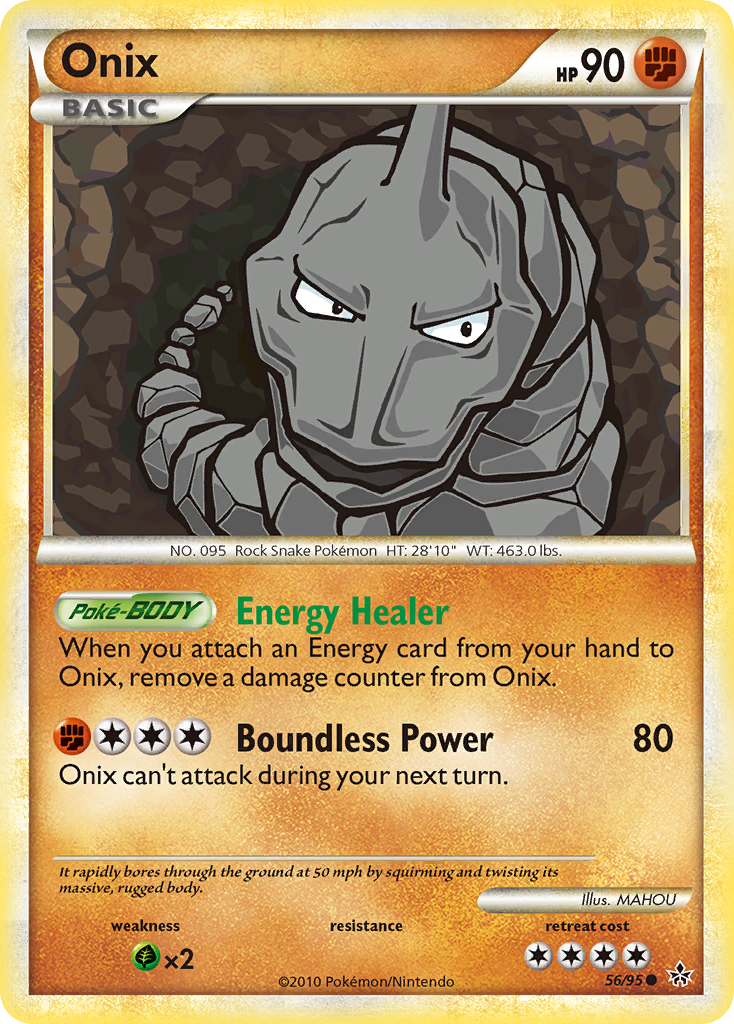 Onix (56/95) [HeartGold & SoulSilver: Unleashed] | Sanctuary Gaming