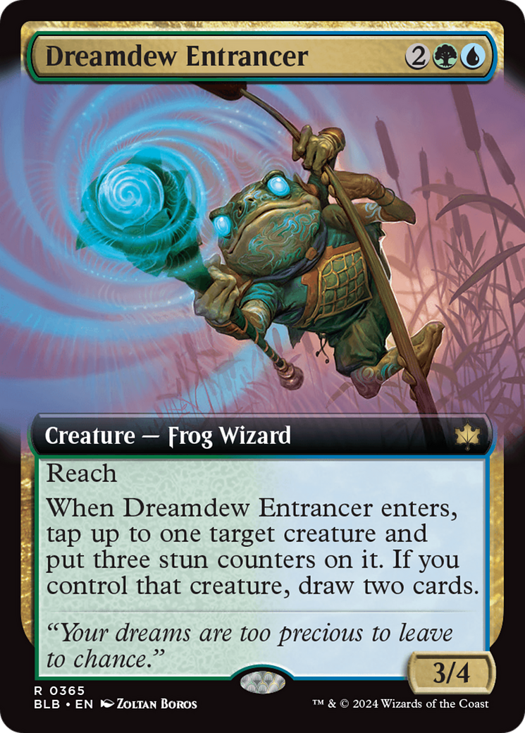 Dreamdew Entrancer (Extended Art) [Bloomburrow] | Sanctuary Gaming