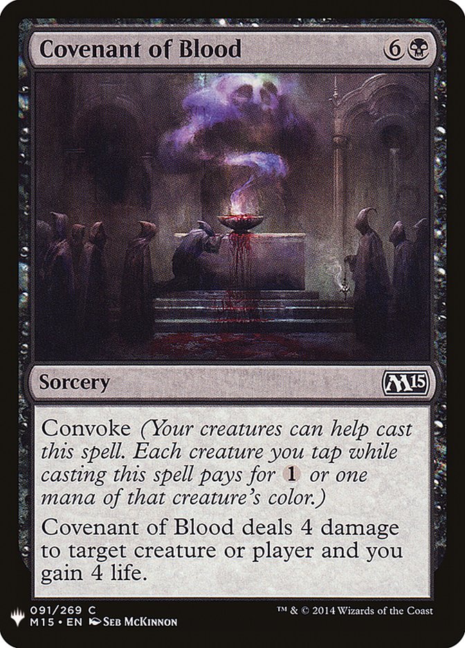 Covenant of Blood [Mystery Booster] | Sanctuary Gaming