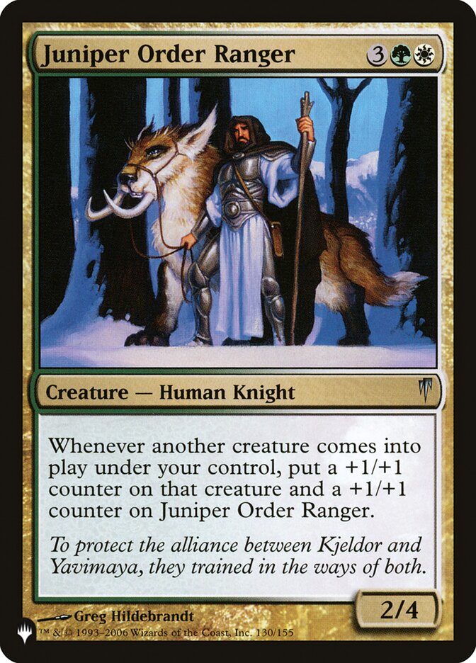 Juniper Order Ranger [The List] | Sanctuary Gaming
