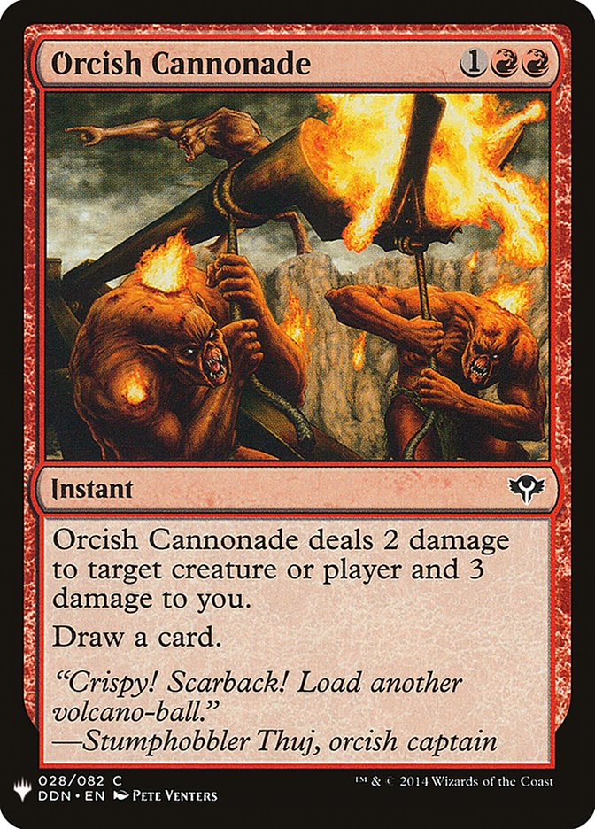 Orcish Cannonade [Mystery Booster] | Sanctuary Gaming