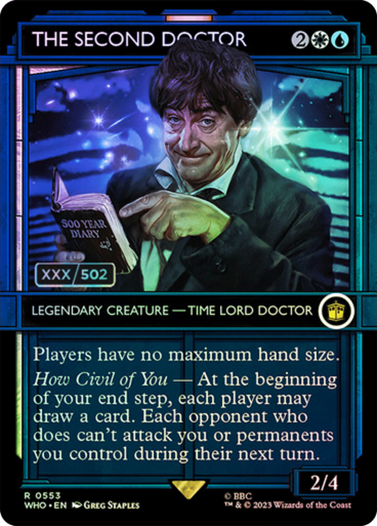 The Second Doctor (Serial Numbered) [Doctor Who] | Sanctuary Gaming