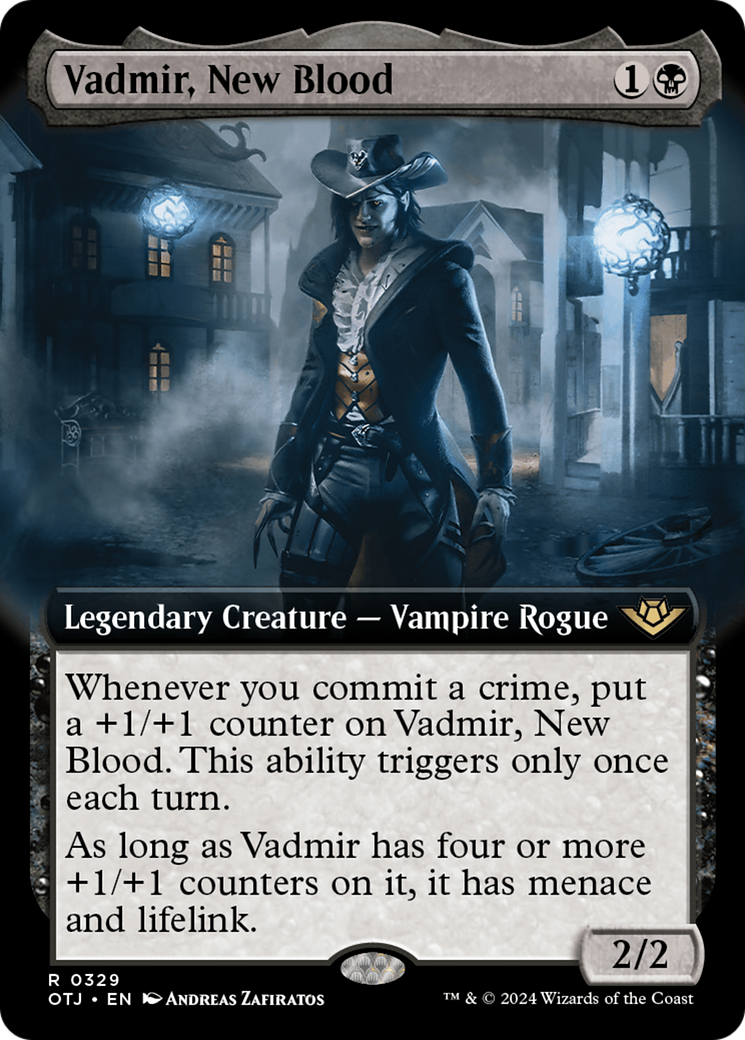 Vadmir, New Blood (Extended Art) [Outlaws of Thunder Junction] | Sanctuary Gaming
