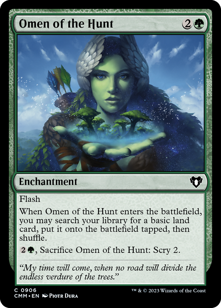 Omen of the Hunt [Commander Masters] | Sanctuary Gaming