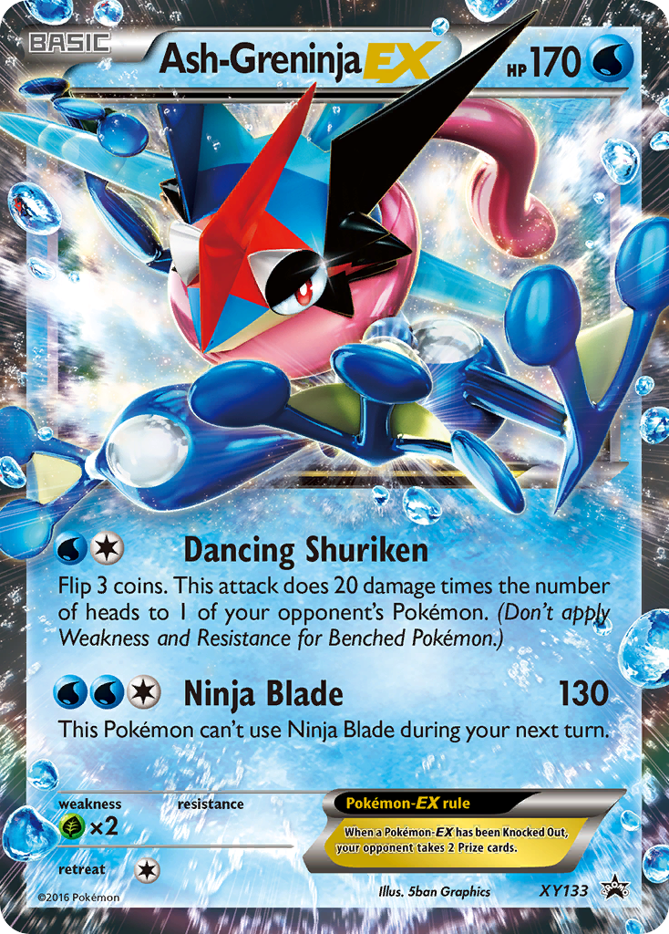 Ash-Greninja EX (XY133) [XY: Black Star Promos] | Sanctuary Gaming