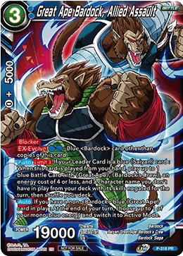 Great Ape Bardock, Allied Assault (P-318) [Tournament Promotion Cards] | Sanctuary Gaming