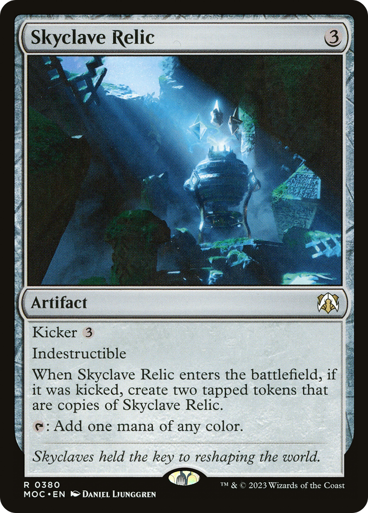 Skyclave Relic [March of the Machine Commander] | Sanctuary Gaming