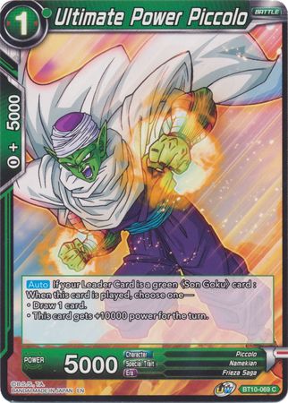 Ultimate Power Piccolo (BT10-069) [Rise of the Unison Warrior 2nd Edition] | Sanctuary Gaming