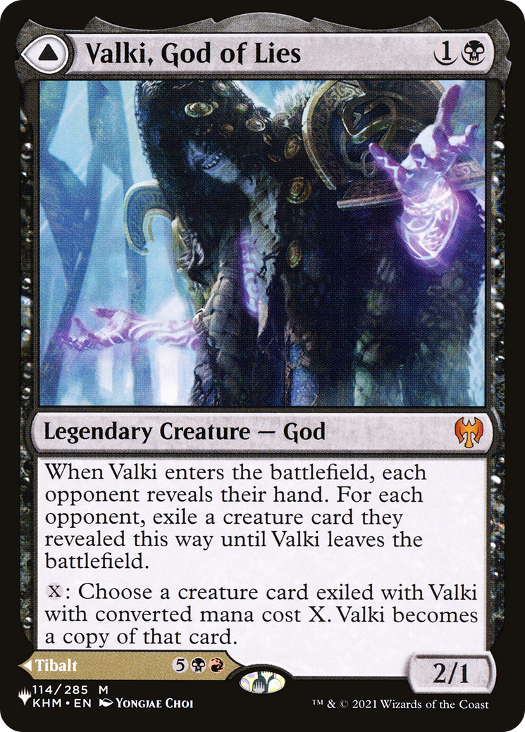 Valki, God of Lies // Tibalt, Cosmic Impostor [Secret Lair: From Cute to Brute] | Sanctuary Gaming