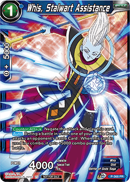 Whis, Stalwart Assistance (Unison Warrior Series Boost Tournament Pack Vol. 7) (P-368) [Tournament Promotion Cards] | Sanctuary Gaming