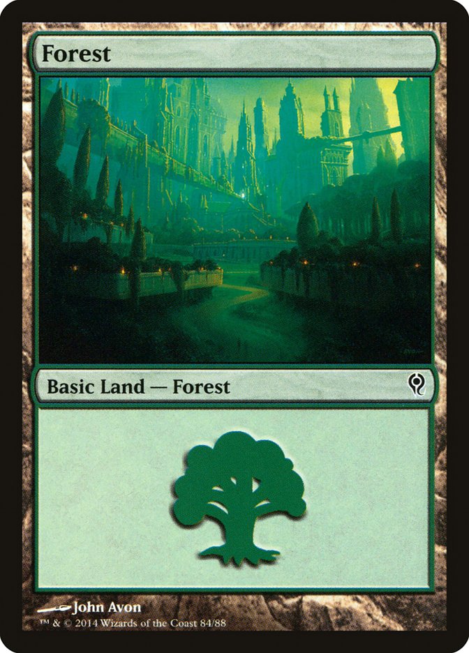 Forest (84) [Duel Decks: Jace vs. Vraska] | Sanctuary Gaming