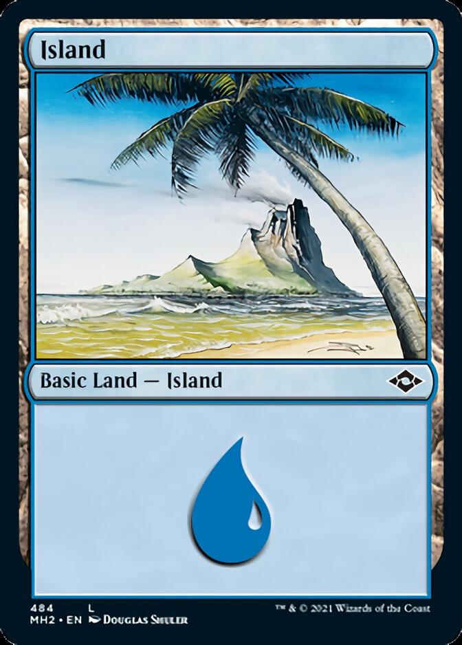 Island (484) (Foil Etched) [Modern Horizons 2] | Sanctuary Gaming