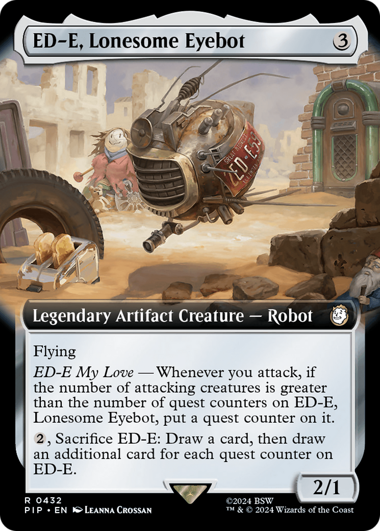 ED-E, Lonesome Eyebot (Extended Art) [Fallout] | Sanctuary Gaming