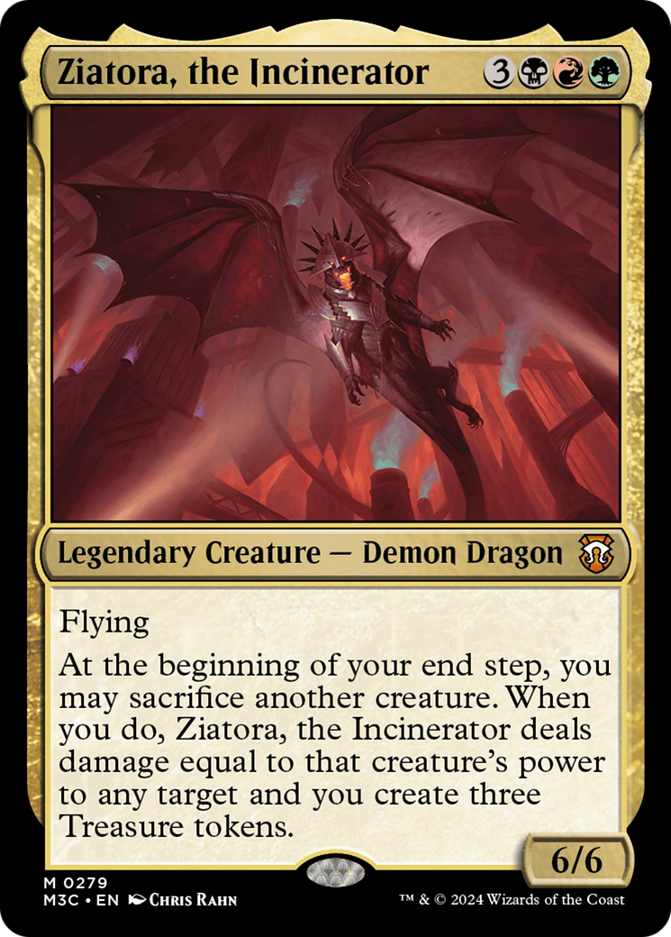 Ziatora, the Incinerator (Ripple Foil) [Modern Horizons 3 Commander] | Sanctuary Gaming