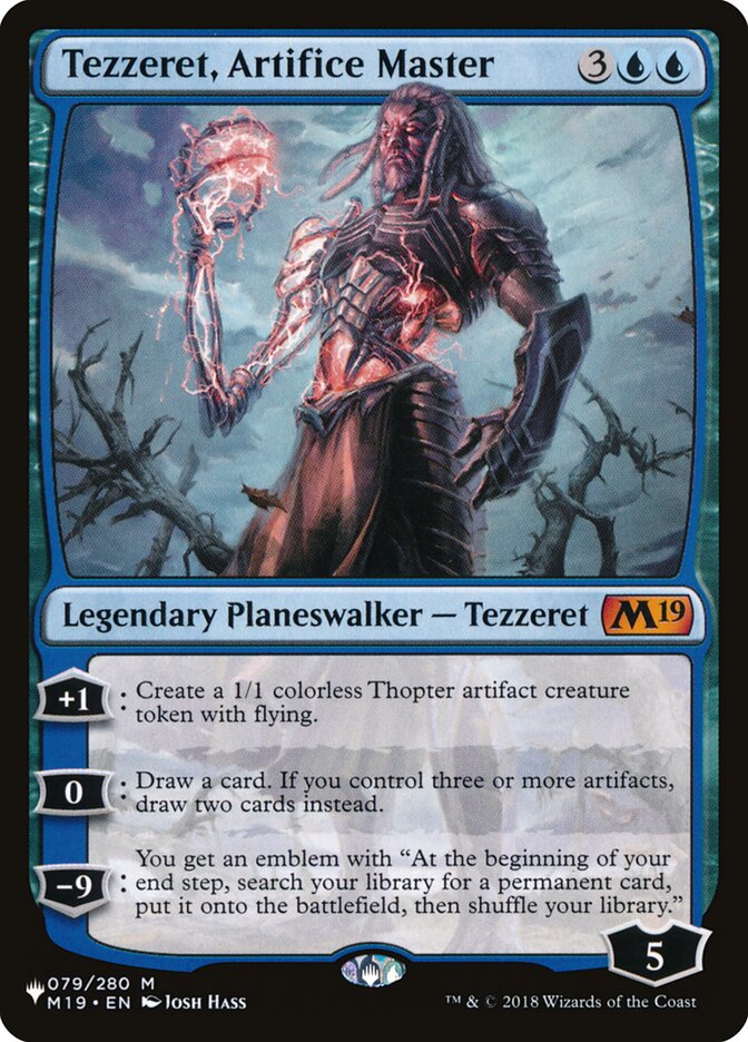 Tezzeret, Artifice Master [The List] | Sanctuary Gaming