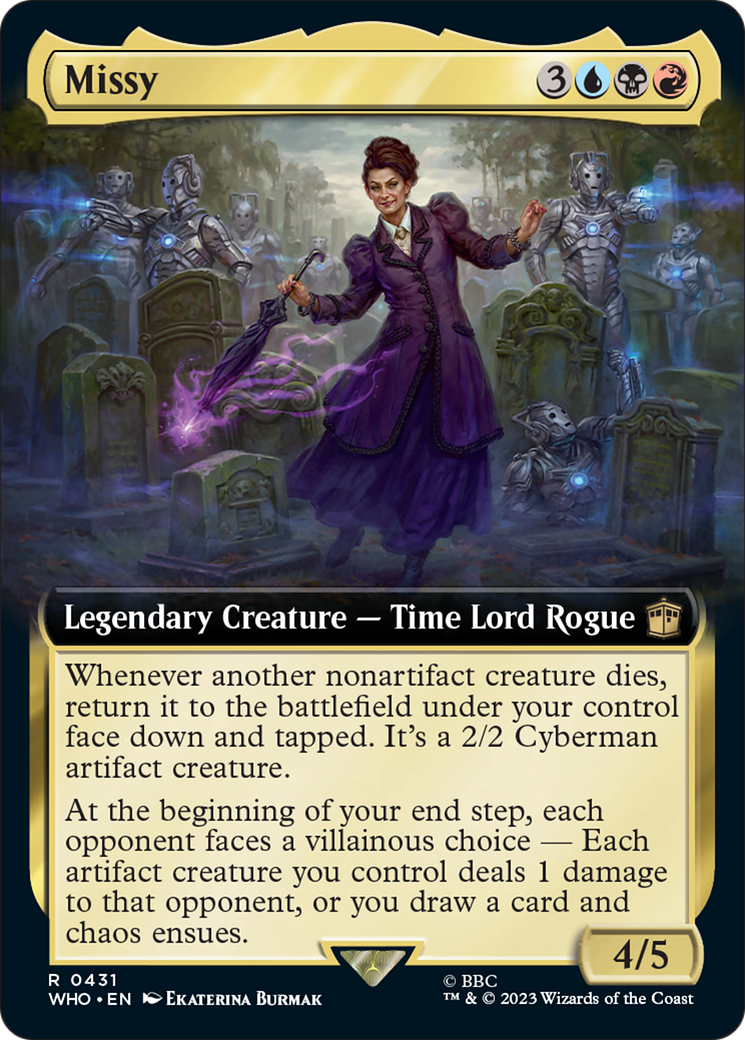 Missy (Extended Art) [Doctor Who] | Sanctuary Gaming