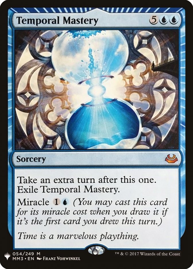 Temporal Mastery [Mystery Booster] | Sanctuary Gaming