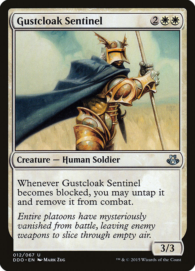 Gustcloak Sentinel [Duel Decks: Elspeth vs. Kiora] | Sanctuary Gaming