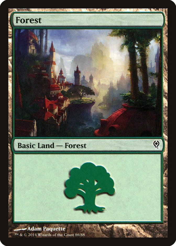 Forest (86) [Duel Decks: Jace vs. Vraska] | Sanctuary Gaming