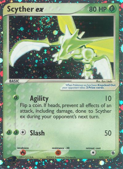 Scyther ex (102/109) [EX: Ruby & Sapphire] | Sanctuary Gaming