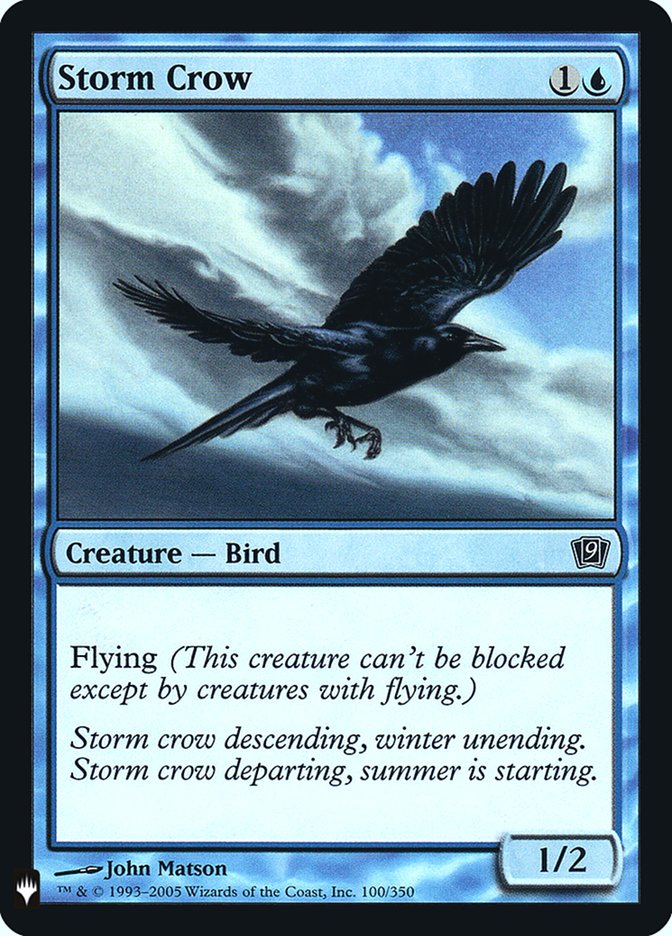 Storm Crow [Mystery Booster] | Sanctuary Gaming