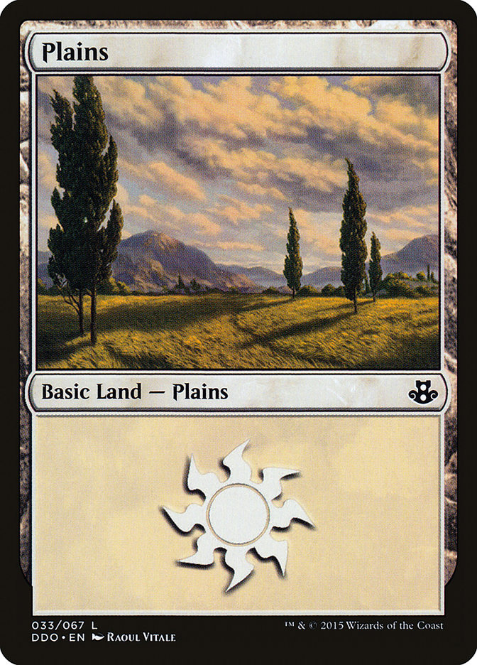 Plains (33) [Duel Decks: Elspeth vs. Kiora] | Sanctuary Gaming