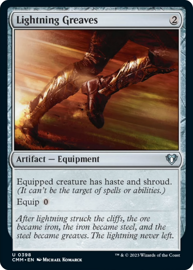 Lightning Greaves [Commander Masters] | Sanctuary Gaming