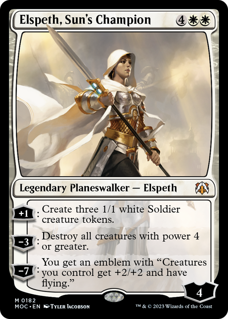 Elspeth, Sun's Champion [March of the Machine Commander] | Sanctuary Gaming