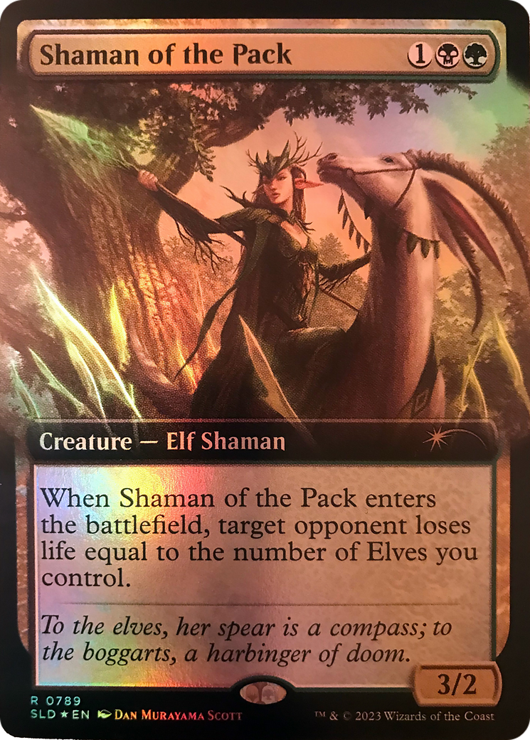 Shaman of the Pack (Extended Art) [Secret Lair Drop Series] | Sanctuary Gaming