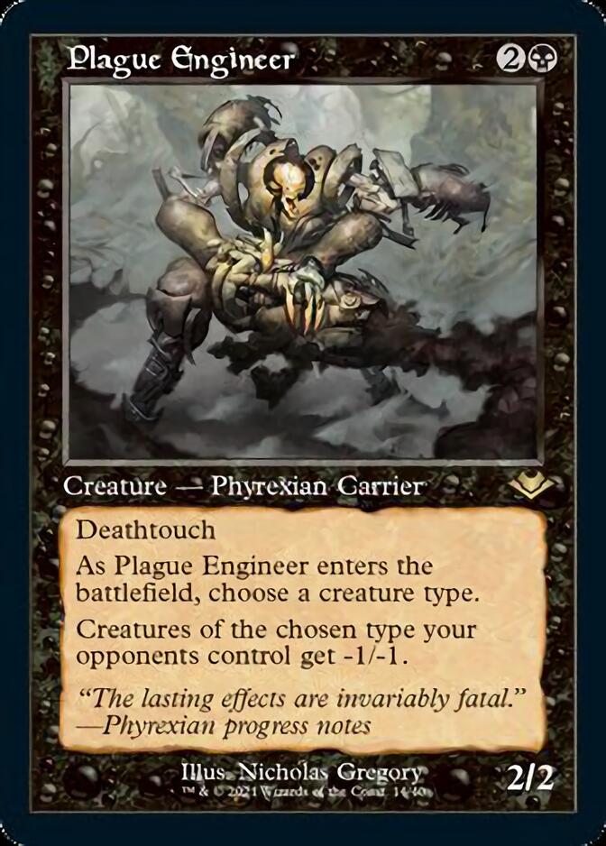 Plague Engineer (Retro Foil Etched) [Modern Horizons] | Sanctuary Gaming