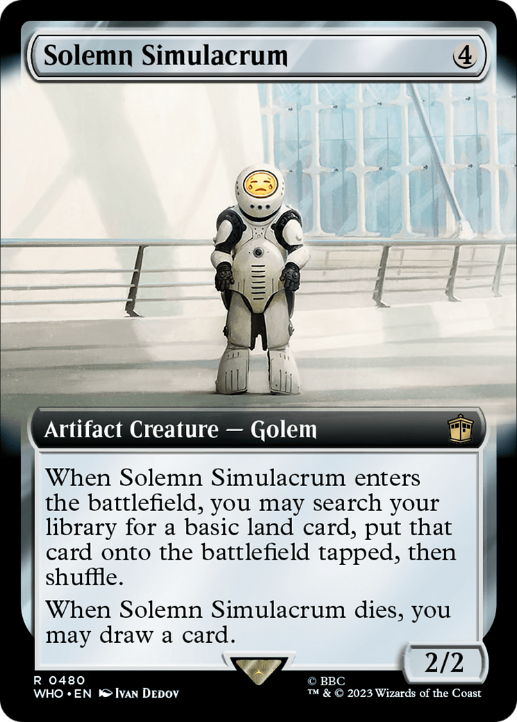 Solemn Simulacrum (Extended Art) [Doctor Who] | Sanctuary Gaming