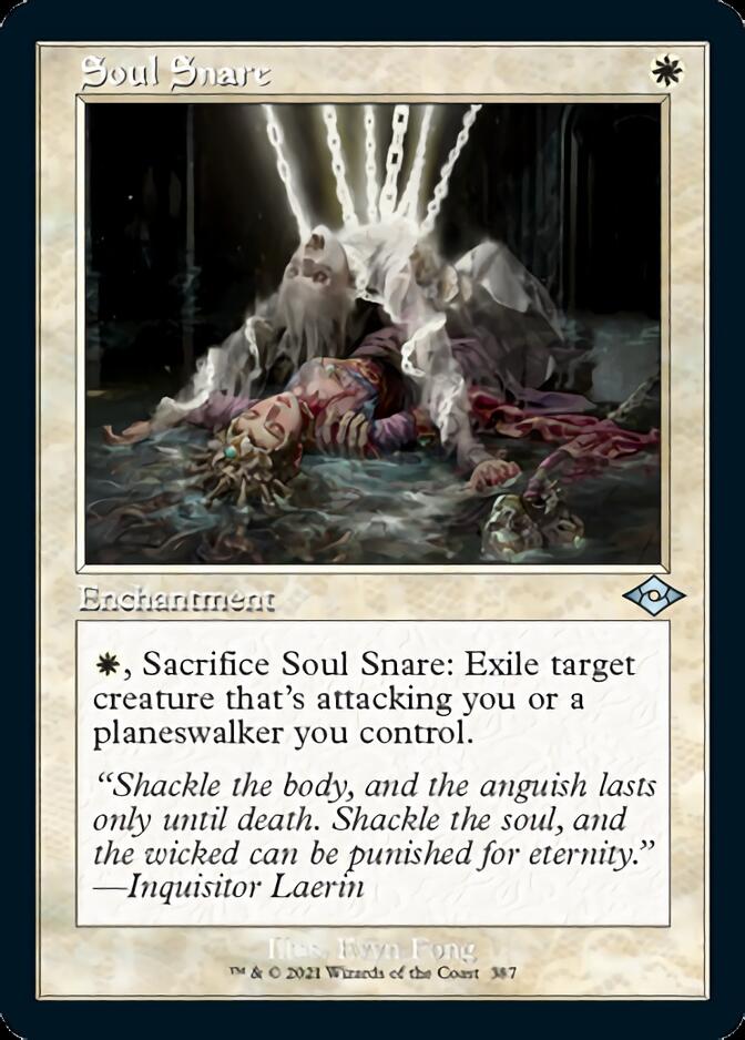 Soul Snare (Retro Foil Etched) [Modern Horizons 2] | Sanctuary Gaming
