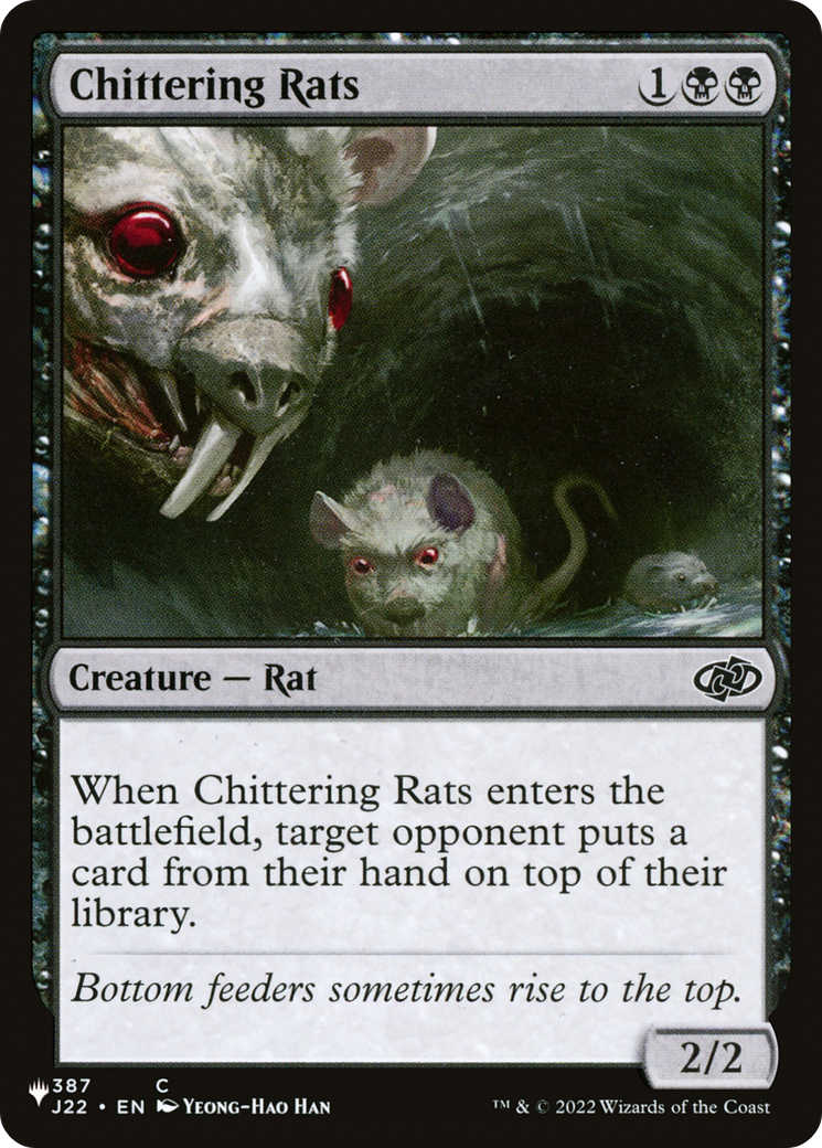 Chittering Rats [The List Reprints] | Sanctuary Gaming