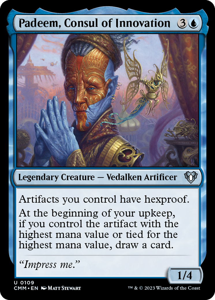 Padeem, Consul of Innovation [Commander Masters] | Sanctuary Gaming