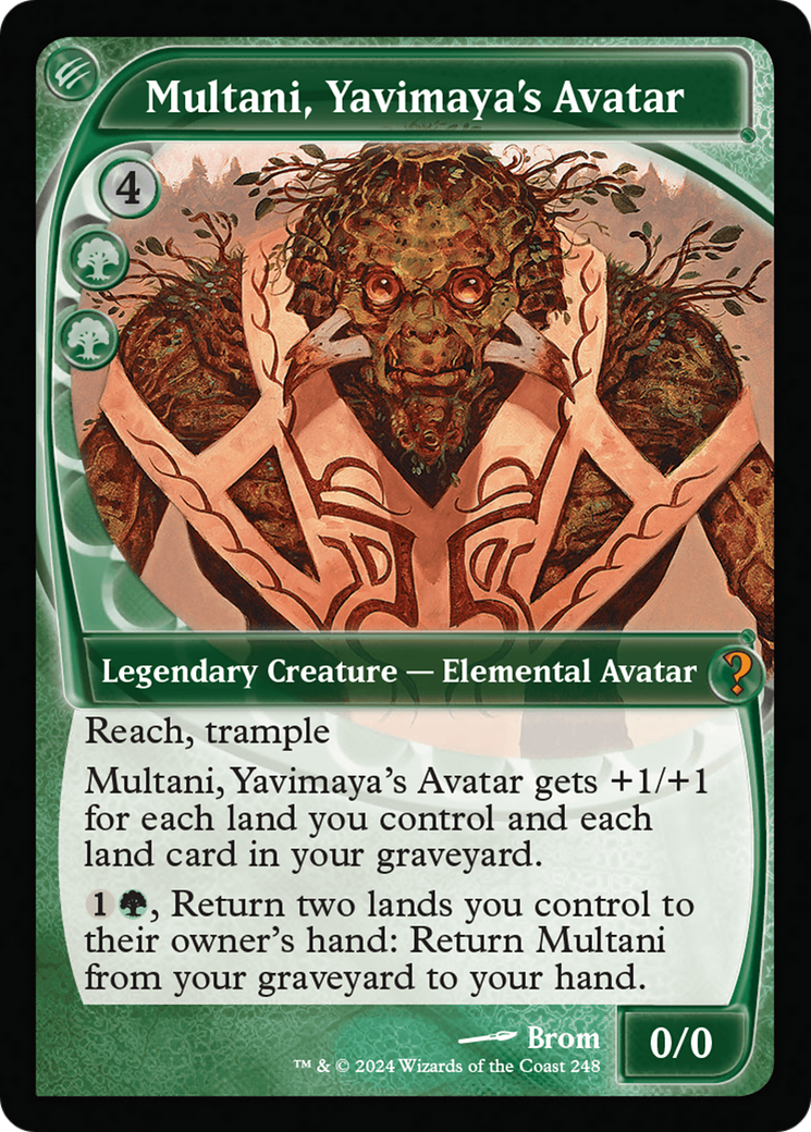 Multani, Yavimaya's Avatar (Future Sight) [Mystery Booster 2] | Sanctuary Gaming