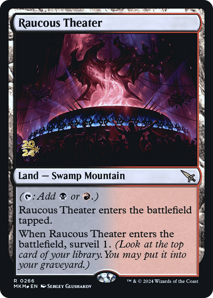 Raucous Theater [Murders at Karlov Manor Prerelease Promos] | Sanctuary Gaming