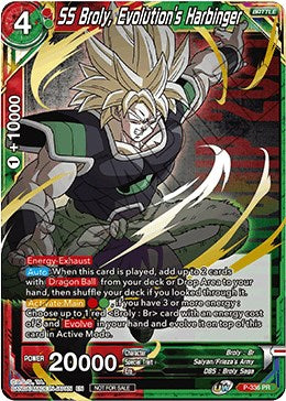SS Broly, Evolution's Harbinger (Gold Stamped) (P-336) [Tournament Promotion Cards] | Sanctuary Gaming