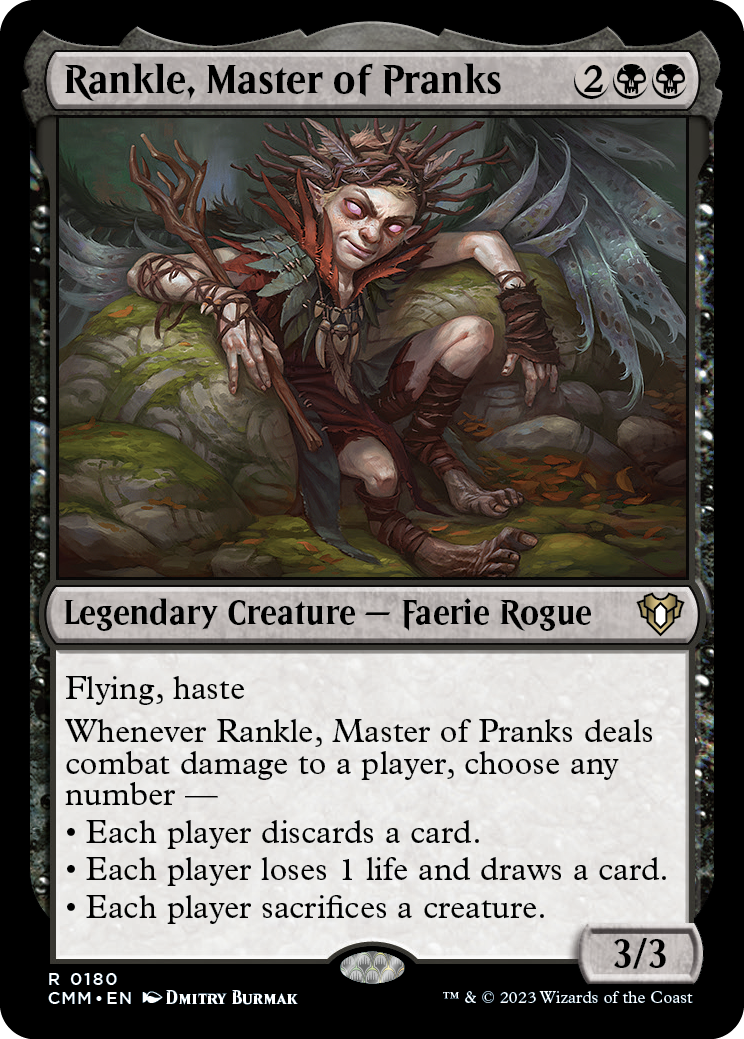 Rankle, Master of Pranks [Commander Masters] | Sanctuary Gaming