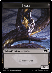 Phyrexian Germ // Snake Double-Sided Token [Modern Horizons 3 Tokens] | Sanctuary Gaming