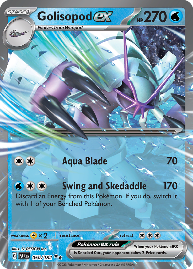 Golisopod ex (050/182) [Scarlet & Violet: Paradox Rift] | Sanctuary Gaming