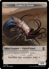 Eldrazi Scion // Eldrazi Spawn Double-Sided Token [Modern Horizons 3 Commander Tokens] | Sanctuary Gaming