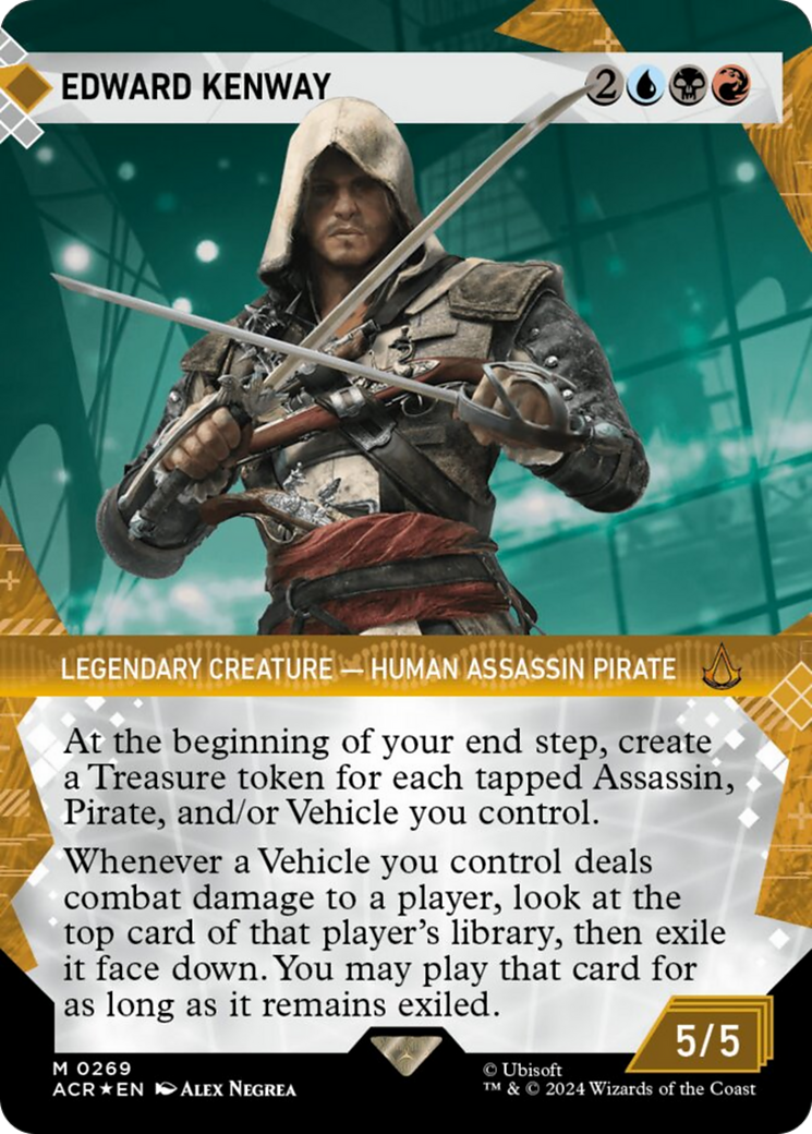 Edward Kenway (Showcase) (Textured Foil) [Assassin's Creed] | Sanctuary Gaming