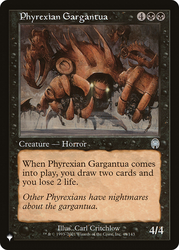 Phyrexian Gargantua [The List Reprints] | Sanctuary Gaming