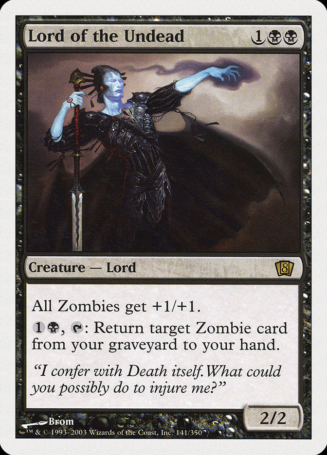 Lord of the Undead (8th Edition) [Oversize Cards] | Sanctuary Gaming