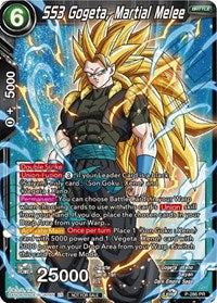 SS3 Gogeta, Martial Melee (Unison Warrior Series Tournament Pack Vol.3) (P-286) [Tournament Promotion Cards] | Sanctuary Gaming