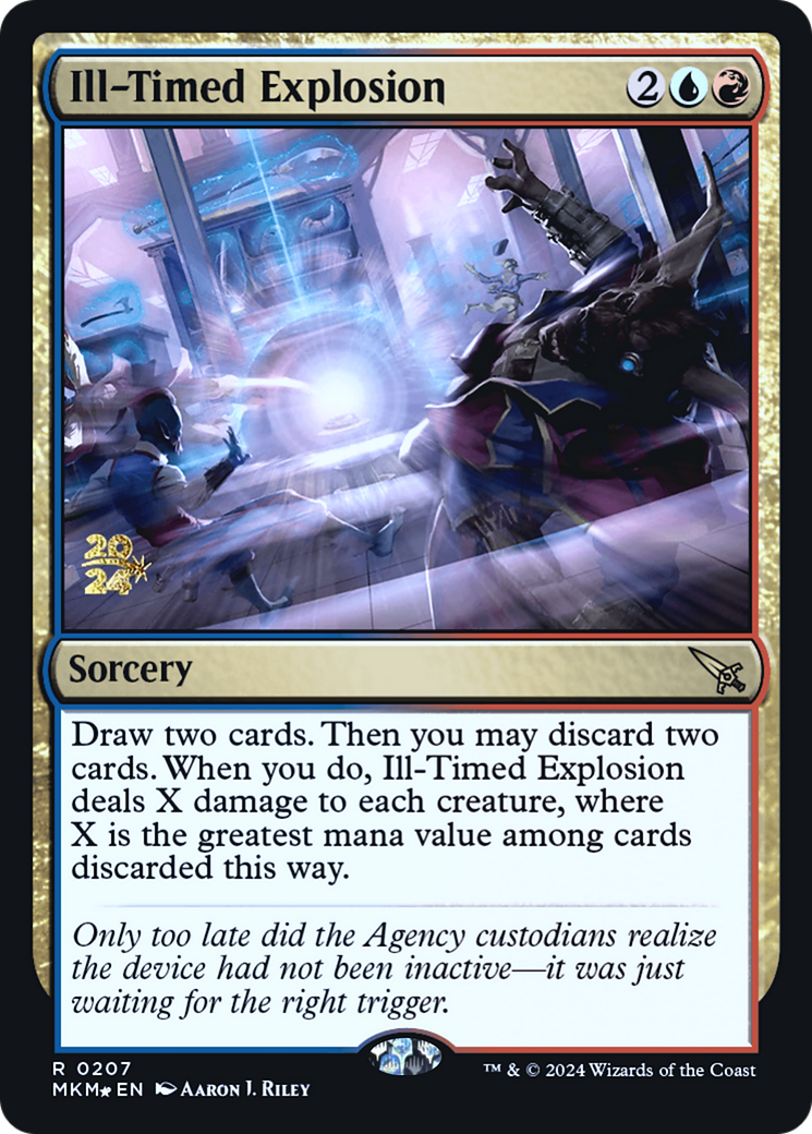 Ill-Timed Explosion [Murders at Karlov Manor Prerelease Promos] | Sanctuary Gaming