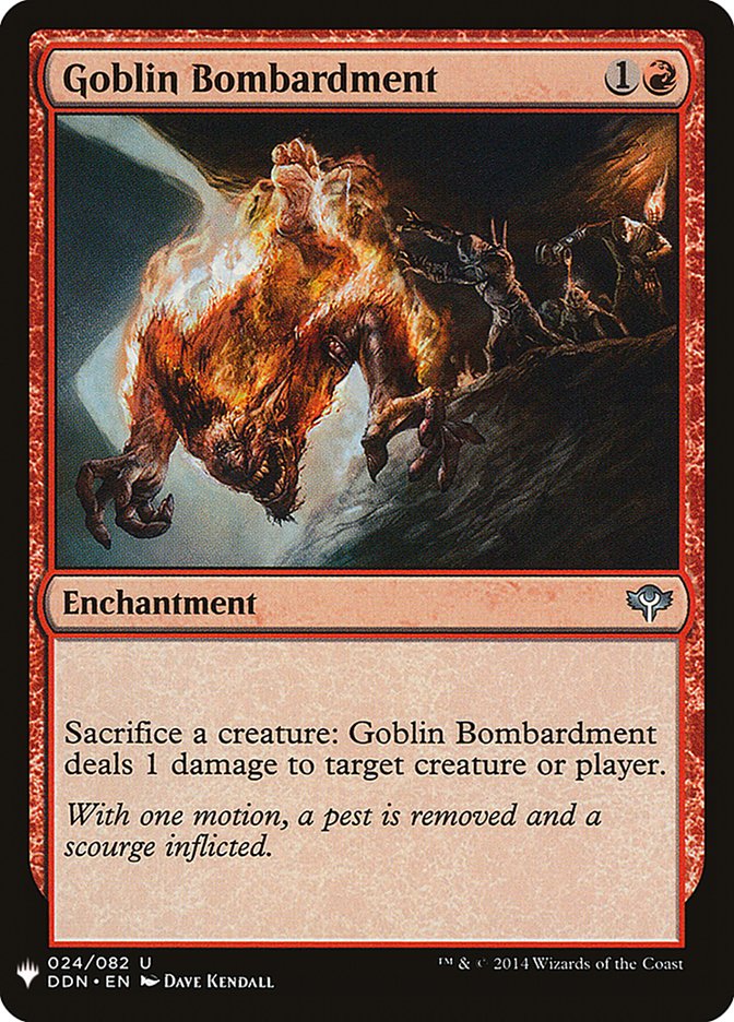 Goblin Bombardment [Mystery Booster] | Sanctuary Gaming