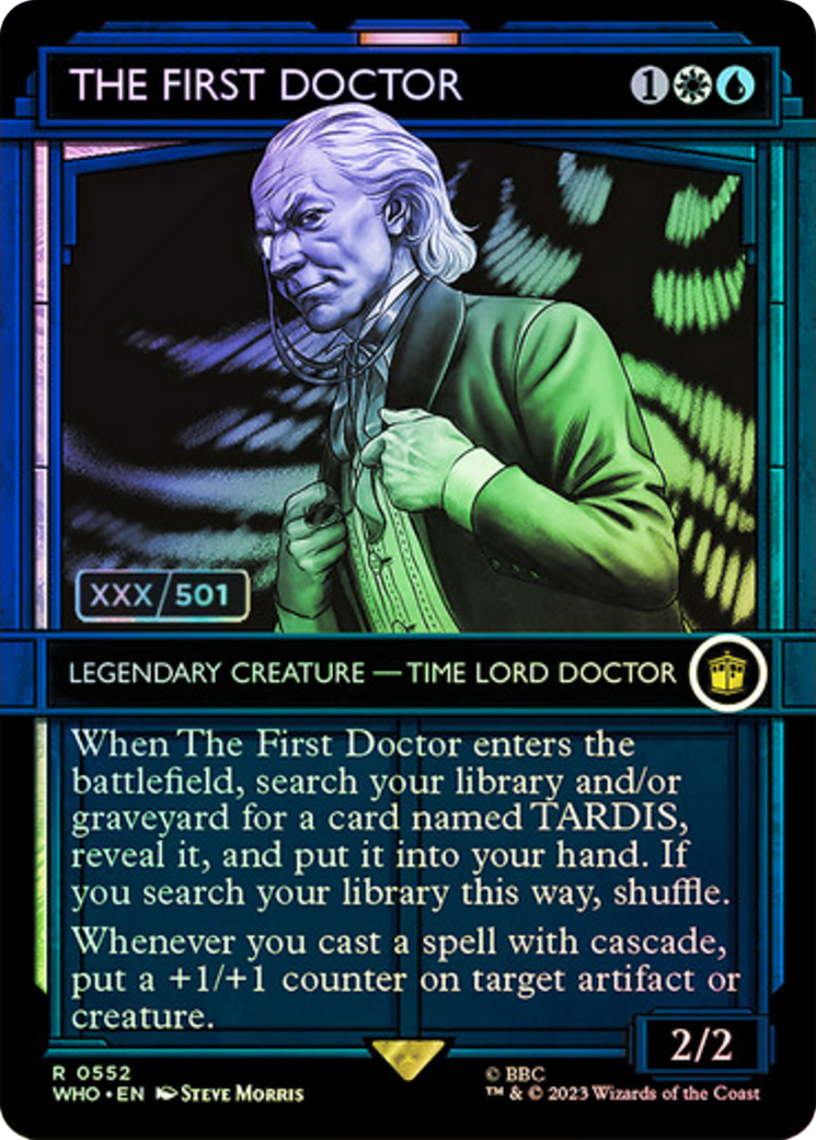 The First Doctor (Serial Numbered) [Doctor Who] | Sanctuary Gaming